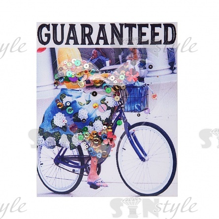 Аппликация текстильная пришивная, размер 135 мм х 170 мм фото 1