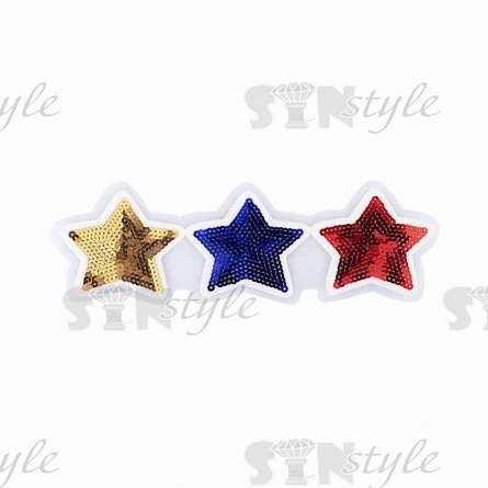 Аппликация с пайетками, размер 80х270 мм фото 1