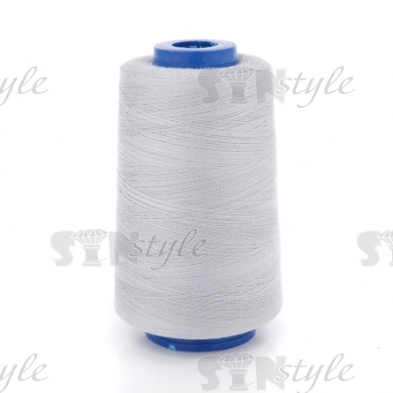 Нитки полиэстер 40/2, цвет №365 (стальной), 5000Y фото 1