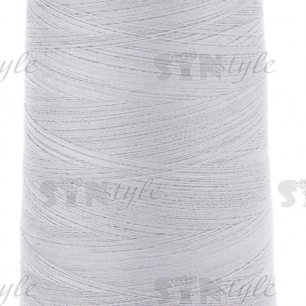 Нитки полиэстер 40/2, цвет №365 (стальной), 5000Y фото 2