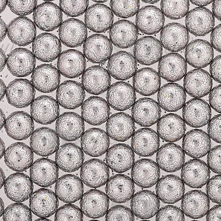 Бусины под жемчуг прибивные с серебряным напылением, размер 5 мм, цвет серый, вес 500 г  фото 2