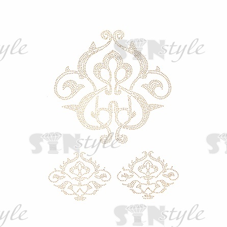 Аппликации из страз  фото 1