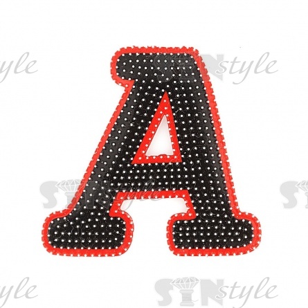 Термоаппликация ПВХ, объемная, эластичная, размер 45х42 мм фото 1