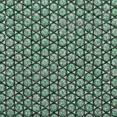 Бусины под жемчуг прибивные с серебряным напылением, размер 5 мм, цвет зеленый, вес 500 г  фото 1