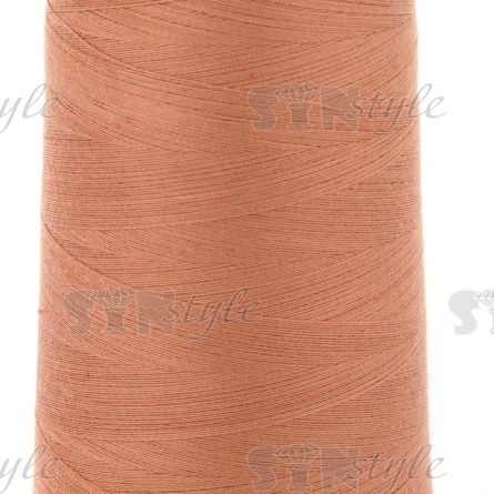 Нитки полиэстер 40/2, цвет №465 (коричневый), 5000Y фото 2