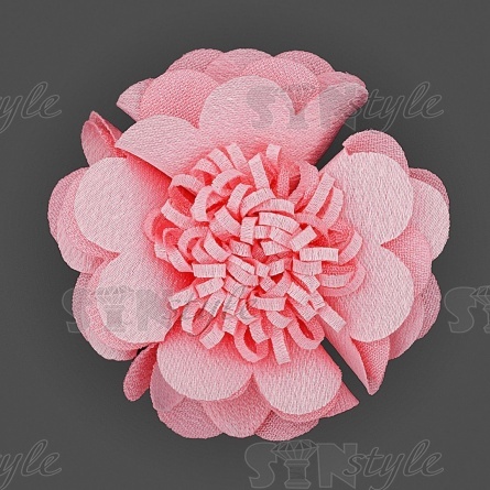 Цветочки декоративные, цвет розовый, размер 60 мм,  фото 1