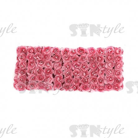 Цветочки декоративные, цвет розовый, размер 20 мм, 144 шт/уп фото 3