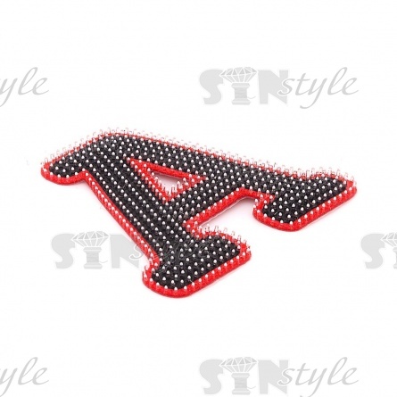 Термоаппликация ПВХ, объемная, эластичная, размер 45х42 мм фото 2