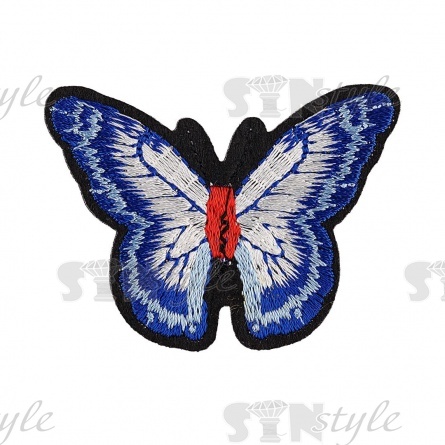 Термоаппликация "Бабочка", размер 57х40 мм фото 1