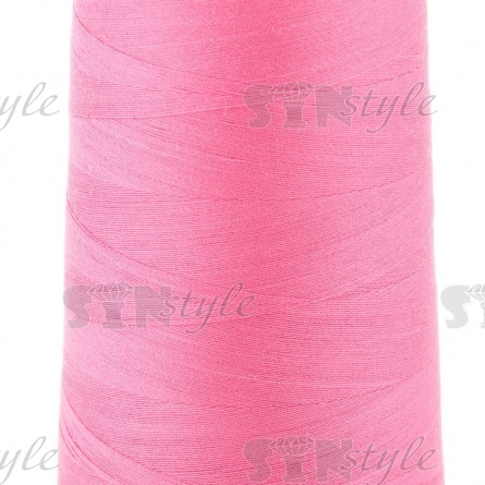 Нитки полиэстер 40/2, цвет №158 (ярко-розовый) 5000Y фото 2