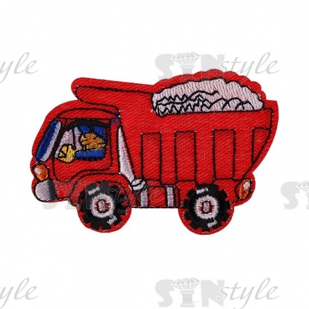 Термоаппликация "Машинка", размер 75х50 мм фото 1