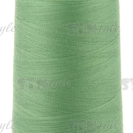 Нитки полиэстер 40/2, цвет №528 (зеленый), 5000Y фото 2