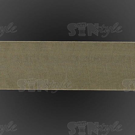 Лента капроновая, ширина 50 мм, намотка 50 ярд, цвет желтый фото 3