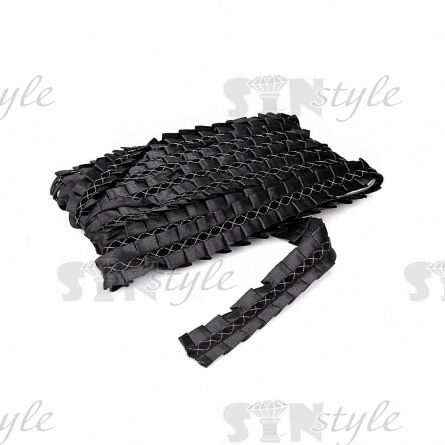 Декоративная тесьма-рюш отделочная, ширина 25 мм, намотка 15 ярдов фото 3