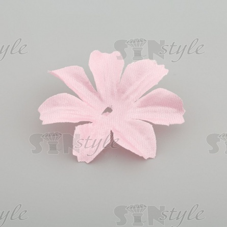 Цветочки декоративные, цвет розовый, размер 35 мм, фото 4