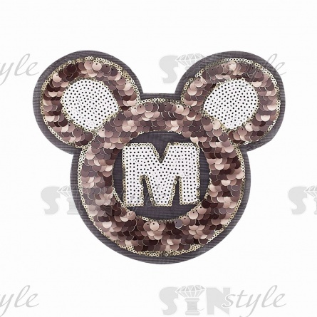 Аппликации пайетки, размер 220х190 мм фото 1