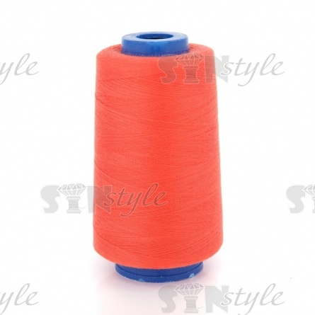 Нитки полиэстер 40/2, цвет №109 (темно-коралловый), 5000Y фото 1