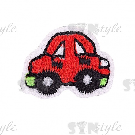 Термоаппликация "Машинка", размер 20х15 мм фото 1