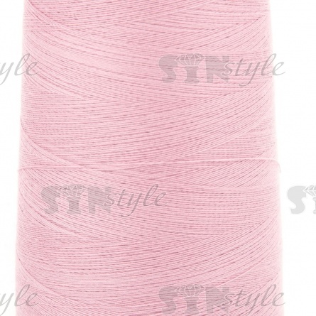 Нитки полиэстер 40/2, цвет №176 (светло-грязно-розовый), 5000Y фото 2