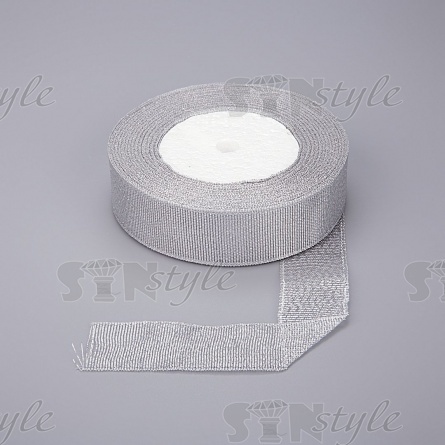 Кружево ажурное с цветочным орнаментом, украшенное золотыми люверсами и белыми стразами, ширина 95 мм, намотка 15 ярдов, цвет черный фото 6