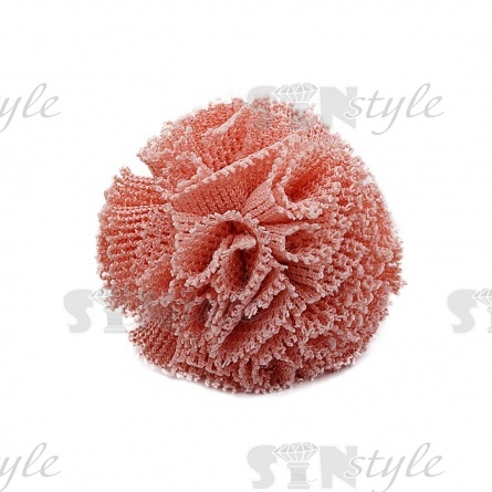 Аппликация 3D "Шарик", цвет грязно-розовый, размер 10 мм фото 2