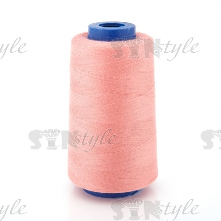Нитки полиэстер 40/2, цвет №1103 (пыльно-розовый), 5000Y фото 1