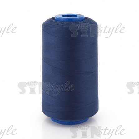 Нитки полиэстер 40/2, цвет №2015 (синий), 5000Y фото 2