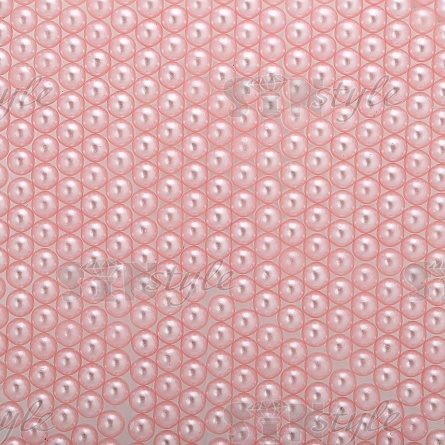 Бусины под жемчуг, размер 8 мм, цвет пудровый, вес 500г  фото 1