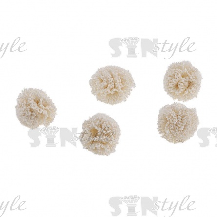 Аппликация 3D "Шарик", цвет шампань, размер 10 мм фото 1