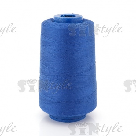 Нитки полиэстер 40/2, цвет №1374 (синий), 5000Y фото 1