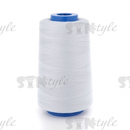 Нитки полиэстер 40/2, цвет №621 (светло-серый), 5000Y фото 1