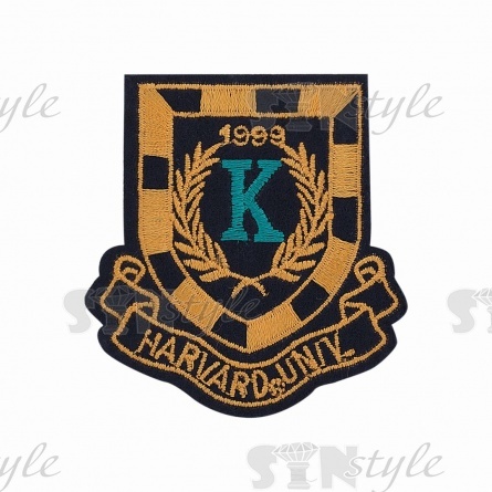 Термоаппликация "Шеврон", размер 63х68 мм фото 1