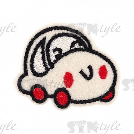 Термоаппликация "Машинка", размер 60х50 мм фото 1