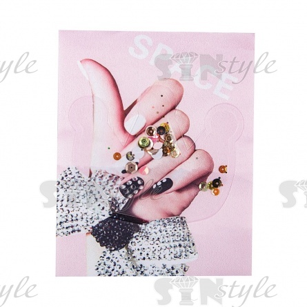 Аппликация текстильная пришивная, размер 135 мм х 170 мм фото 1