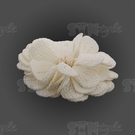 Цветочки декоративные, цвет шампань, размер 55 мм,  фото 2