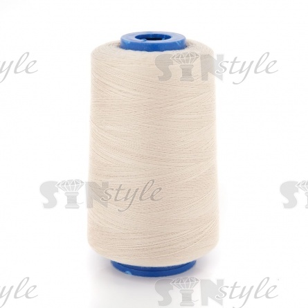 Нитки полиэстер 40/2, цвет №506 (серо-бежевый), 5000Y фото 1