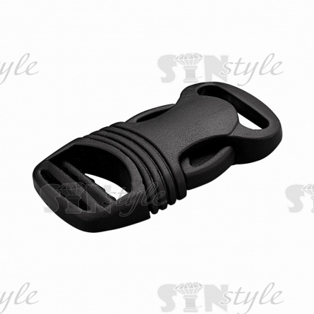 Пряжка Фастекс, внутренний размер, 25 мм, цвет черный фото 3