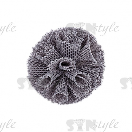 Аппликация 3D "Шарик", цвет серый, размер 15 мм фото 1