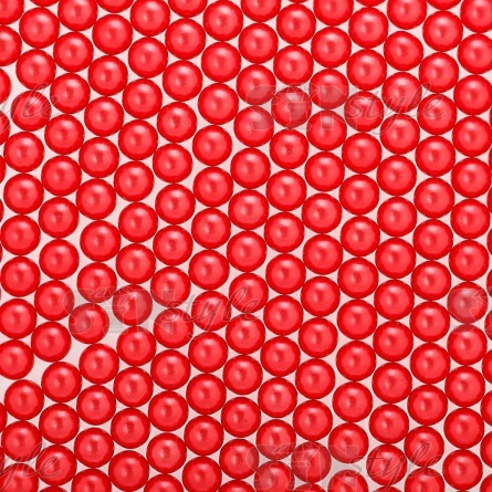 Бусины под жемчуг прибивные, размер 8 мм, цвет коралл, вес 500 г  фото 1