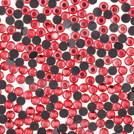 Стразы термоклеевые акриловые SS16, цвет розовый, 20160 шт фото 2