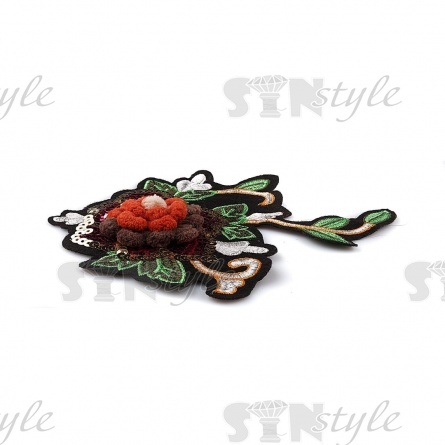 Аппликация пришивная, размер 175 х 135 мм фото 9