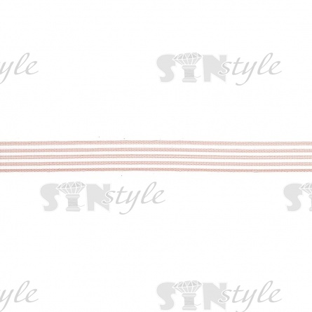 Лента капроновая, ширина 10 мм, намотка 100 ярдов, цвет грязно-розовый фото 1