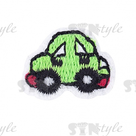 Термоаппликация "Машинка", размер 20х15 мм фото 1