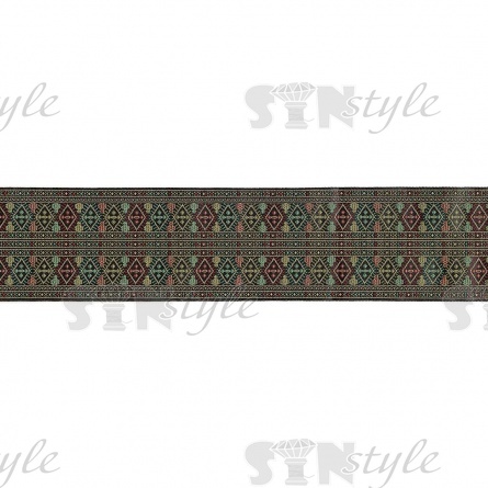 Жаккардовая лента, ширина 65 мм, намотка 10 м, цвет микс фото 2