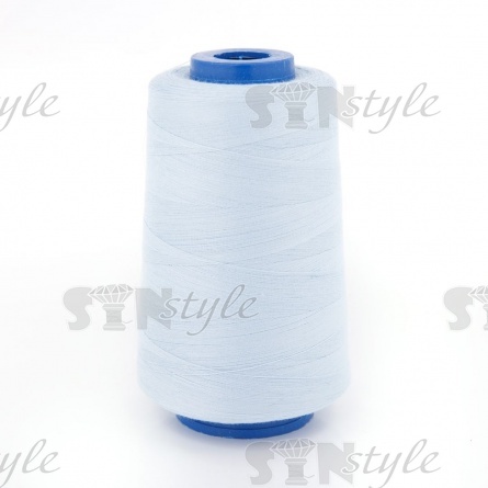 Нитки полиэстер 40/2, цвет №303 (стальной голубой), 5000Y фото 1