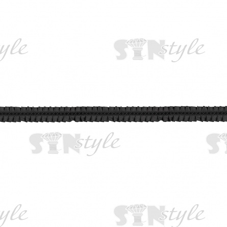 Декоративная тесьма-рюш отделочная, ширина 25 мм, намотка 15 ярдов фото 1